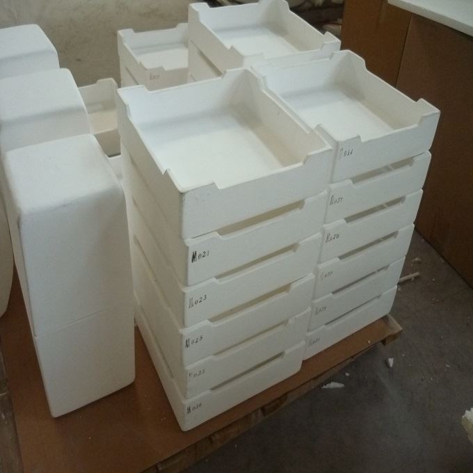 Cordierite Mullite Saggers For Lithium Battery Ternary Materials Sagger For Sale